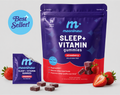 MoonBrew  Sleep Gummies with Dual Magnesium & Daily Vitamins (Melatonin-Free)